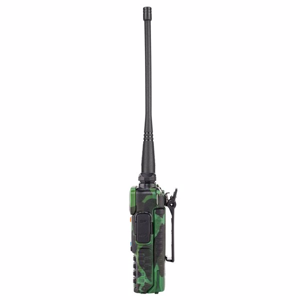 1.5" LCD 5W 144-148MHz / 420-450MHz Dual Band Walkie Talkie with 1-LED Flashlight Camouflage Color