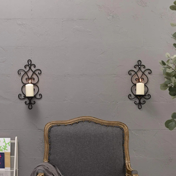 Candle Sconces Wall Decor Set of 2