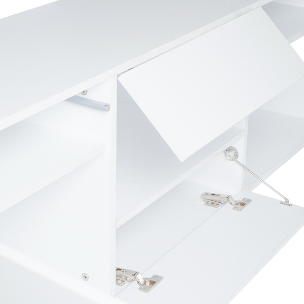Modern minimalist led light TV stand,acrylic  white modern TV cabinet ,TV bench