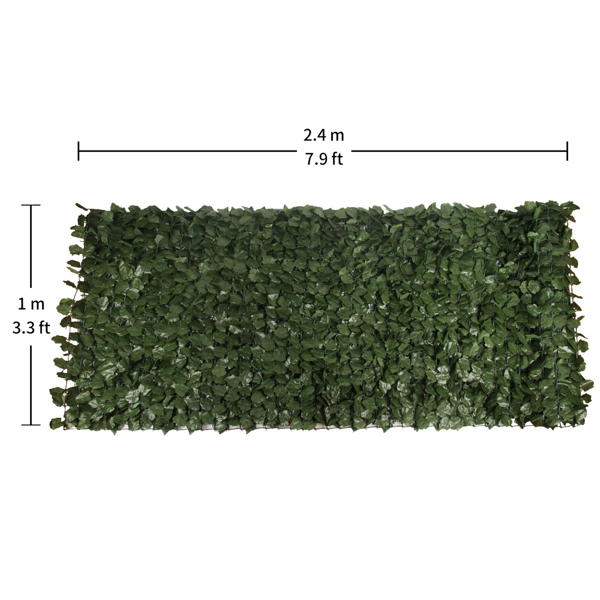 1M x 2.4M Outdoor Fence Maple Leaf