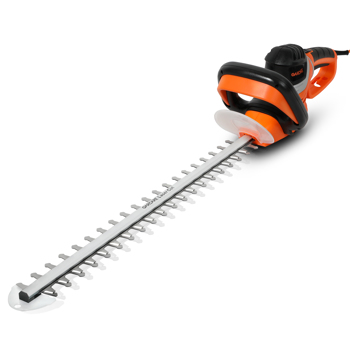 Electric Hedge Trimmer Corded 24Inch Laser Cut Blade Rotary Handle 