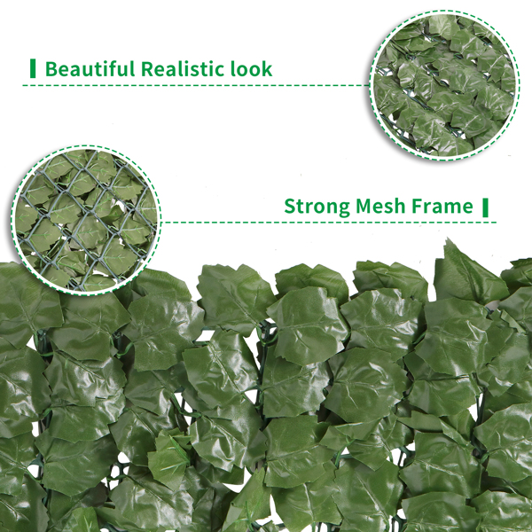 Simulation Fence 1m * 3m Maple Leaf Fence (952 Leaves)