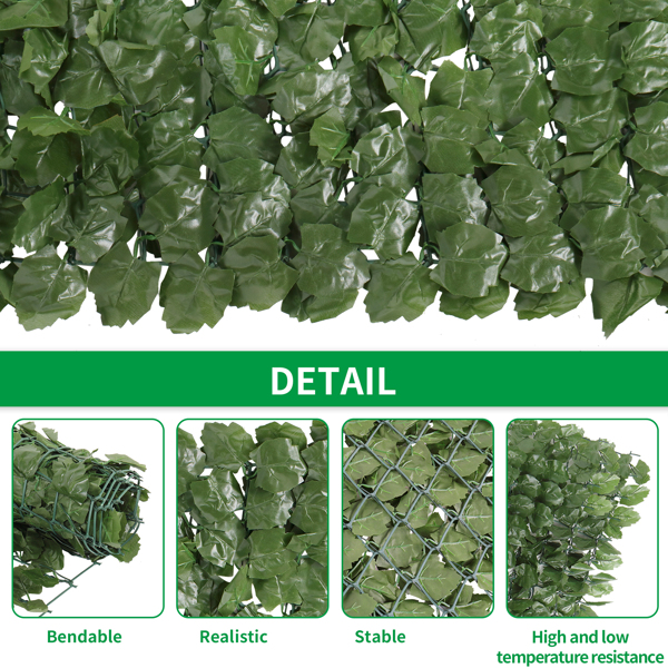 Simulation Fence 1m * 3m Maple Leaf Fence (952 Leaves)