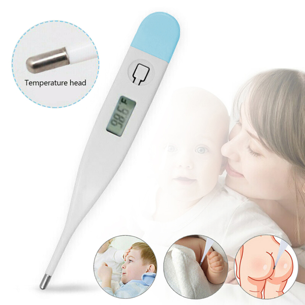 50pcs Electronic Digital Fahrenheit Thermometer ℉ LCD Oral Baby Kids Adult Body Safe