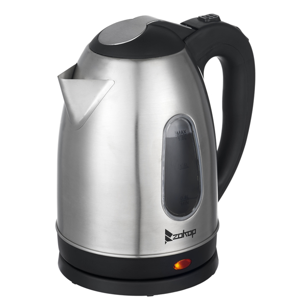 US Standard  HD-1802S 110V 1500W 1.8L Stainless Steel Electric Kettle with Water Window