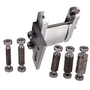Small Wheel Holder with 5 small wheels Full Kit For Belt Grinder 2x72