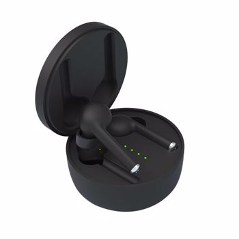 Wireless Bluetooth 5.0 Earpiece Headset Driving Trucker Earbuds Noise Cancelling