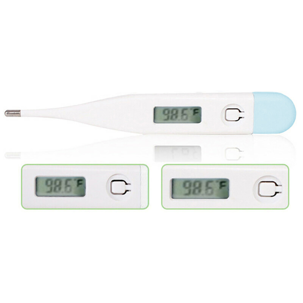 10pcs Electronic Digital Fahrenheit Thermometer ℉ LCD Oral Baby Kids Adult Body Safe