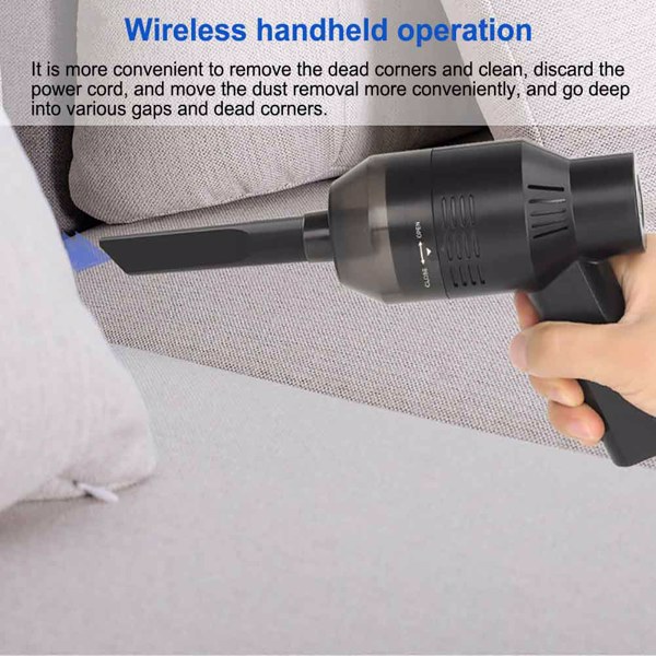 Electric Portable Cordless Air Duster Keyboard PC Car Cleaner Tool Rechargeable