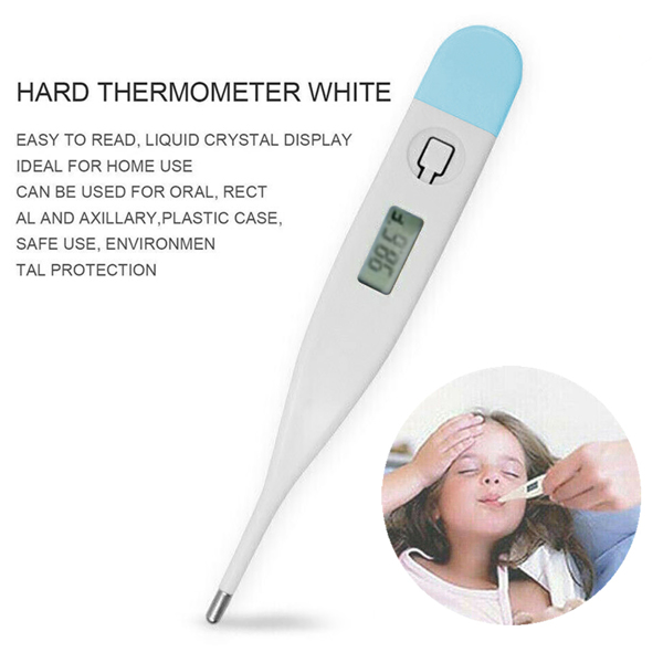 10pcs Electronic Digital Fahrenheit Thermometer ℉ LCD Oral Baby Kids Adult Body Safe
