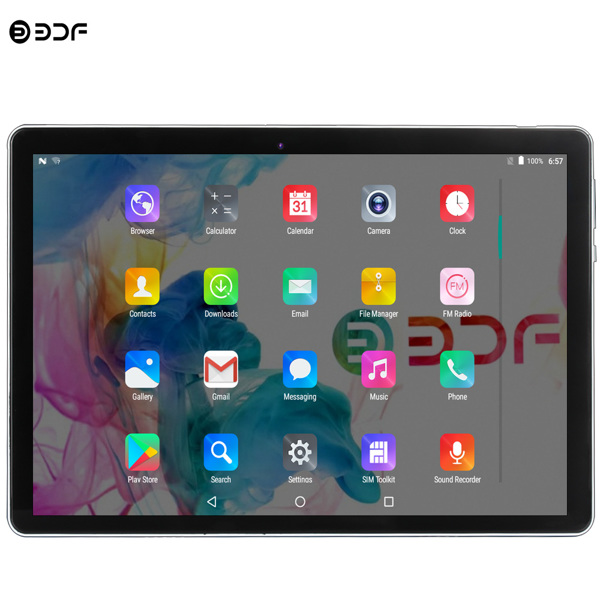Tabletas de 10,1 pulgadas, 4GB + 64GB, Android 10, Octa Core, red 4G LTE, tarjetas SIM duales, Wifi, Bluetooth, GPS, AI, velocidad
