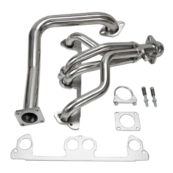 Jeep Wrangler YJ 1991-1995 2.5L L4 Stainless Manifold Header w/ Downpipe    28267