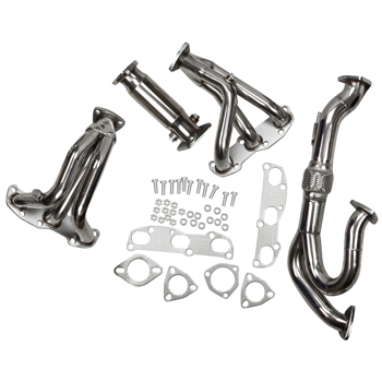 VQ35DE V6 Exhaust Manifold Headers Downpipe Test Pipe FITS 02-06 Nissan Altima 3.5L    28911