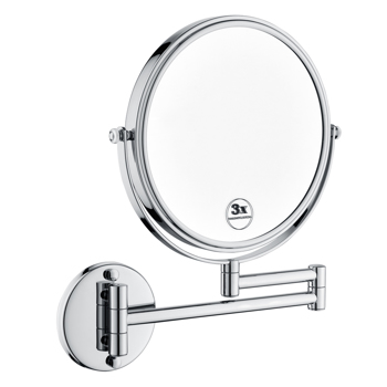 LED Wall Mount Two-Sided Magnifying Makeup Vanity Mirror