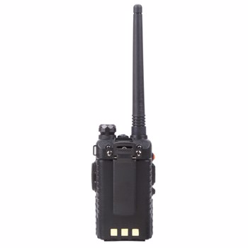 1.5\\" LCD 5W 144~146MHz / 430~440MHz Dual Band Walkie Talkie with 1-LED Flashlight Black