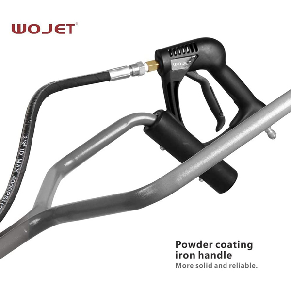 WOJET Pressure Washer Surface Cleaner Machine 20" with Castors 4000PSI Commercial PA7606 (20 inch) Pressure Washer Accessories