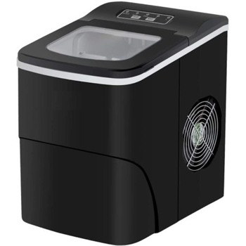 Countertop Ice Maker Machine, Portable Ice Makers Countertop,,Make 9 pieces of ice at a time，bullet shaped ice cubes