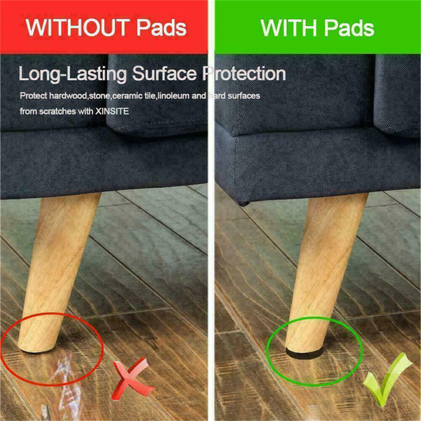 Felt Pads For Furniture Table Chair Feet Leg Hardwood Floors Protectors