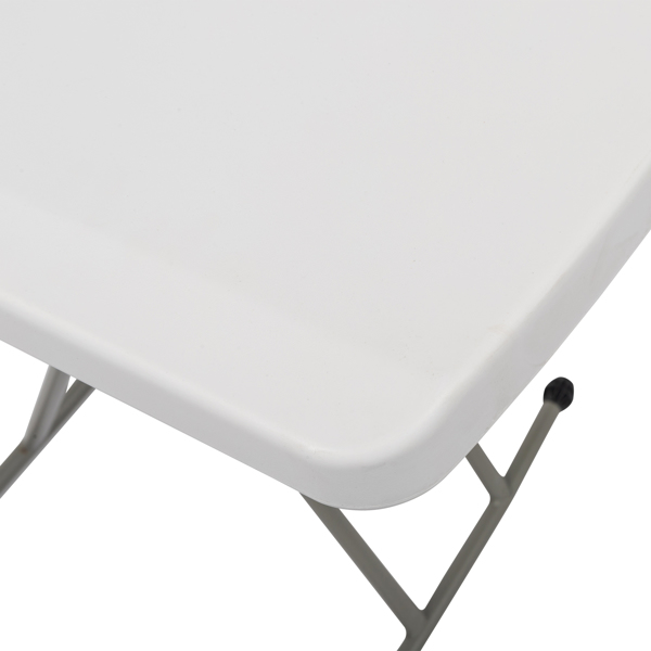 76*50*70.5cm Liftable Garden Plastic Table White