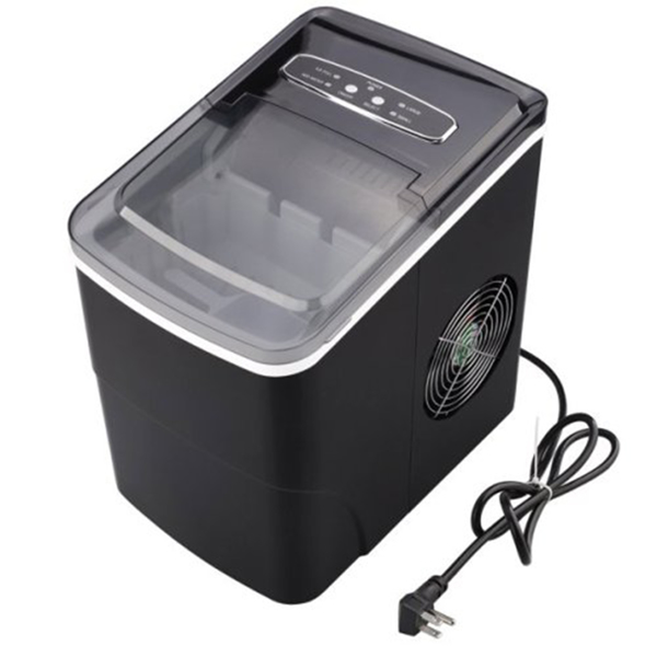 Countertop Ice Maker Machine, Portable Ice Makers Countertop,,Make 9 pieces of ice at a time，bullet shaped ice cubes