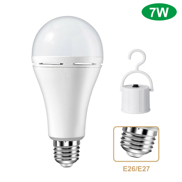 E27 Emergency Bulbs Rechargeable LED Light with Battery Backup LED Bulb  7W
