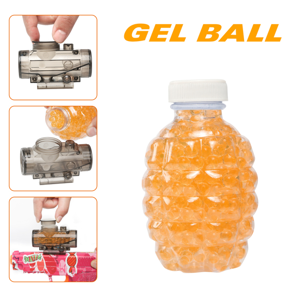 Electric Gel Ball Blaster Toy Guns,Full Auto Splatter Ball Blasters with 11000 Water Bead Rechargeable Battery Powered, Shoot Up to 65 Ft, Gel Ball Blaster for Boys & Girls