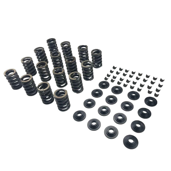 Valve Springs Set W/ Steel Retainers HD Locks Fit for Chevy Sbc 327 350 400