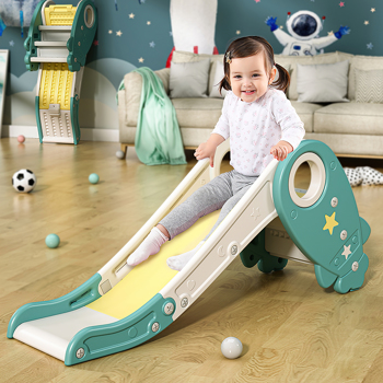 Toddler Slide Climber Set for Indoor Outdoor 3 Steps Freestanding Slide, Suitable Age1-5 Years Old Children Easy Set Up Baby Playset