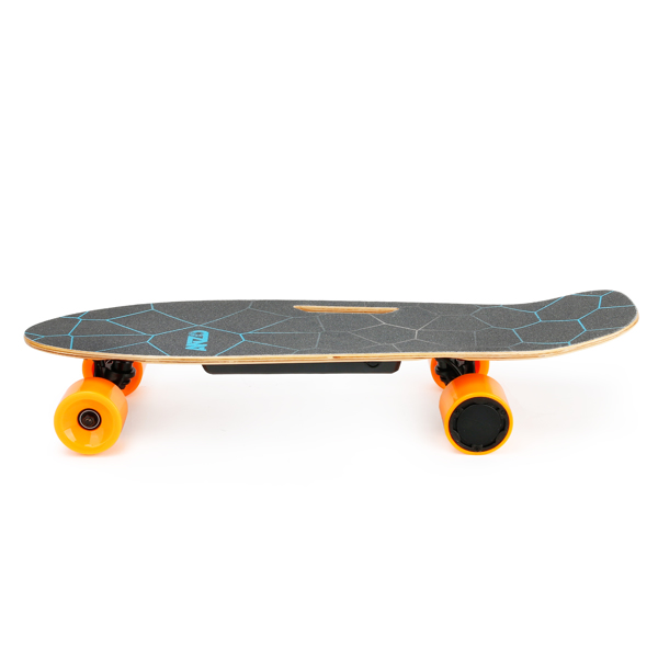 Small Electric Skateboard with Remote Control, 350W, Max 10 MPH, 7 Layers Maple E-Skateboard, load up to 100kg for Adult, Teens, and Kids
