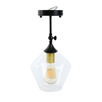 Edison Vintage Transparent Lamp Shade Light Glass Wall Sconce