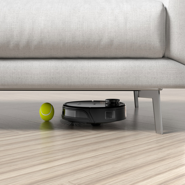 【周末无法发货，谨慎下单】Geek Smart L8 Robot Vacuum Cleaner and Mop, LDS Navigation, Wi-Fi Connected APP, Selective Room Cleaning,MAX 2700 PA Suction, Ideal for Pets and Larger Home Amazon bans sales