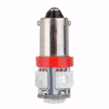 T11 BA9S LED Red T4W H6W 1895 363 5050 5SMD Car Wedge Side Light Bulb Lamp 20PCS