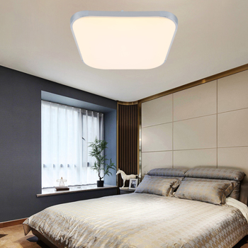 Warm White 36W Modern LED Ceiling Light Square Panel Down Light Bathroom Bedroom