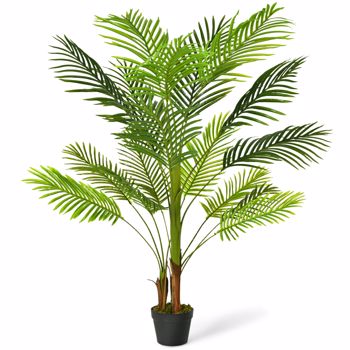 4.3Ft Artificial Phoenix Palm Tree Plant for Indoor Home Office Store