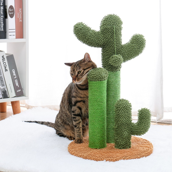cat scratch post rope