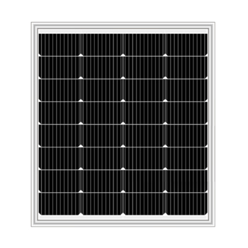 Rectangular Monocrystalline 18V 100W Glass 5.48A Solar Panel