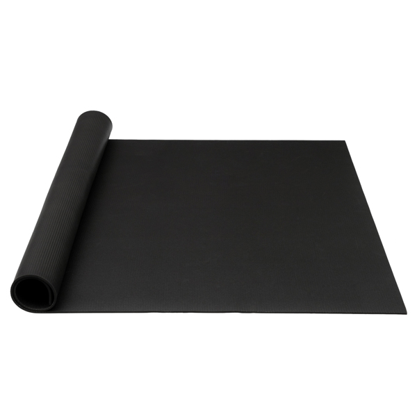 PVC 5*7ft Non-Slip And Moisture-Proof Environmental Protection Fitness Mat Black