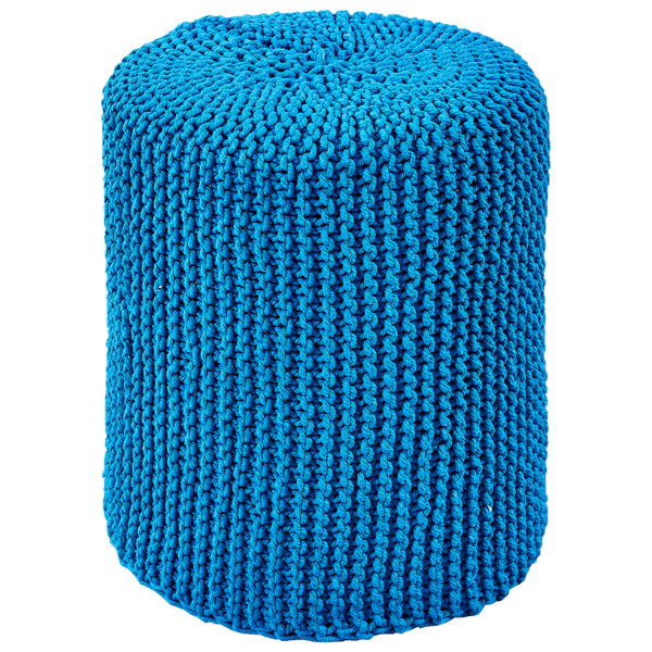 棉绳手工编织脚凳蒲团-1