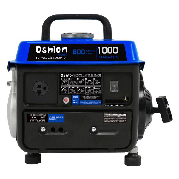 Oshion GG950 Portable Generator, 1000W Gasoline Powered Generator Creat for Camping Back Yard BBQ's and Parties，EPA & CARB Compliant