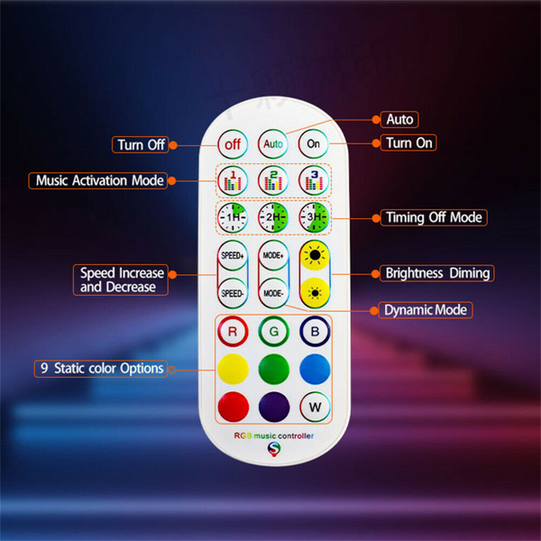 LED Firework Strip Lights Dream Color RGB Smart Music Sync APP & Remote Control