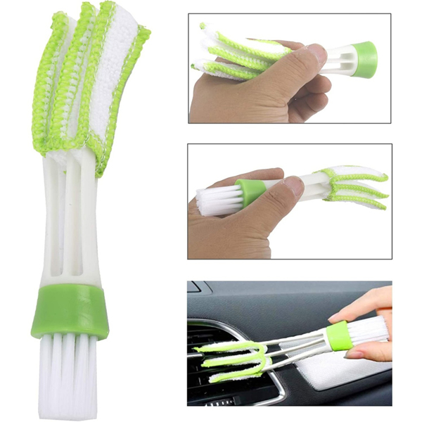 27Pcs Car Cleaning Brush Detailing Brush Set Drill Brush Attachment for Car Interior Exterior Leather Air Vents Clean