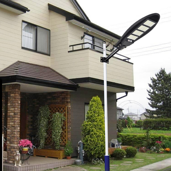 Commercial Solar Street Light LED IP67 Dusk-Dawn Road Lamp+Pole