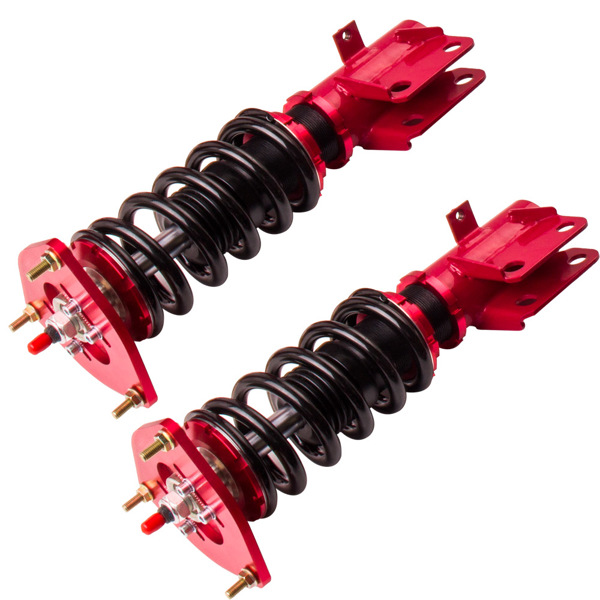 弹簧减震24 Levels Damping Adjustable Coilover Suspension Kit For Subaru Impreza WRX GC8 Shock Absorbers-4