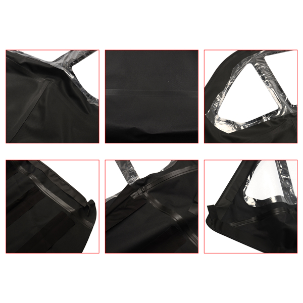 敞篷车顶棚 For Mercedes R107 380SL 450SL 560SL 2-Door V8 3.8L 4.5L 5.6L Soft Top 1972-1989-7