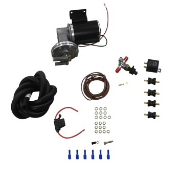 Electric Vacuum Pump Kit Mounting Hardware for Brake Booster 12 Volt 18 to 22