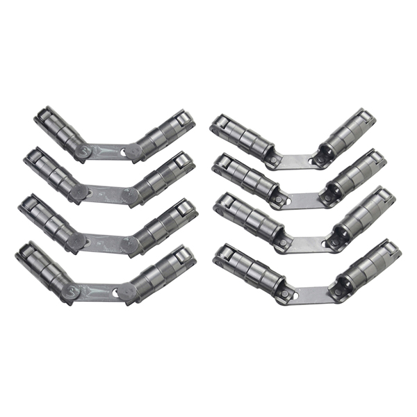 气门挺柱 Retro-Fit Hydraulic Roller Lifters Link Bar Small Block Fit for Chevy SBC 350 265 - 400 V8-8