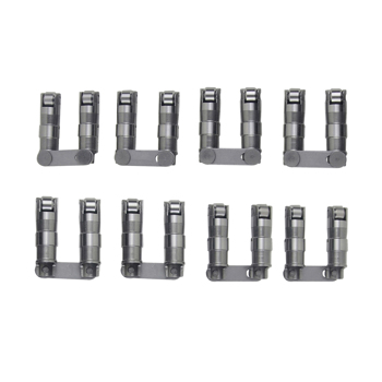 气门挺柱 Retro-Fit Hydraulic Roller Lifters Link Bar Small Block Fit for Chevy SBC 350 265 - 400 V8
