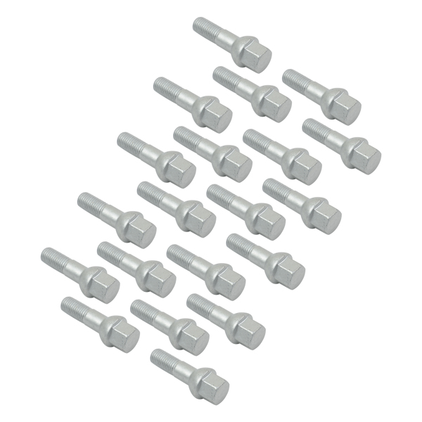 螺栓 20Pcs Wheel Lug Bolts Nuts M12 x 1.5 For Mercedes-Benz W202 W203 CL203 W124 W210 R170 R171 A1244000170 A2034010270-4