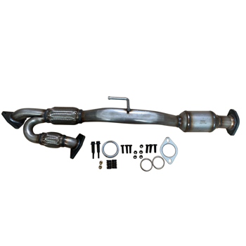 Rear Catalytic Converter with Flex Pipe For Infiniti JX35 QX60 Nissan Altima Murano Quest Pathfinder 3.5L V6 54976