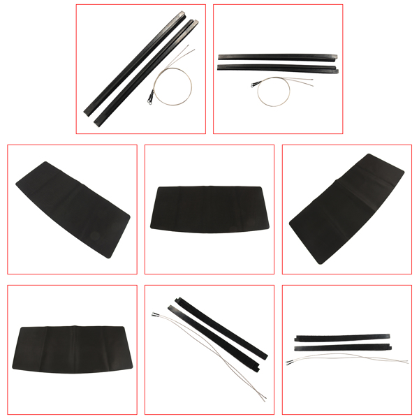 敞篷车顶棚 For Mercedes R107 380SL 450SL 560SL 2-Door V8 3.8L 4.5L 5.6L Soft Top 1972-1989-6